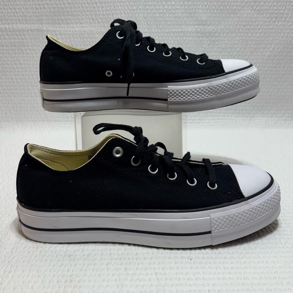 Converse Classic Black Canvas Sneakers